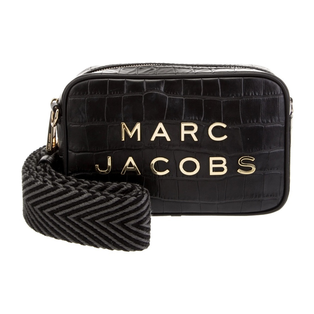 Marc Jacobs Flash Croc-Embossed Crossbody